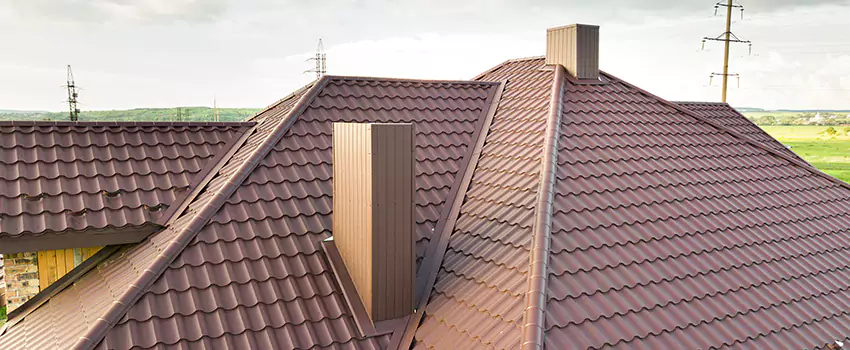 Residential Chimney Flashing Restoration in Danville, IL