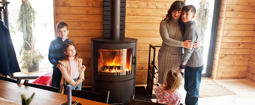 Morso Cast Iron Fireplace Insert Installation in Danville, Illinois