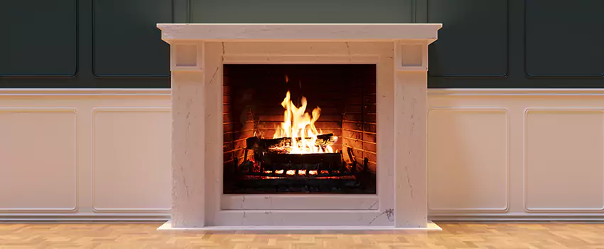 Open Flame Wood-Burning Fireplace Installation Services in Danville, Illinois