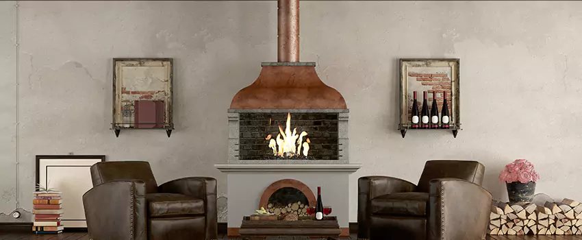 Thelin Hearth Products Providence Pellet Insert Fireplace Installation in Danville, IL