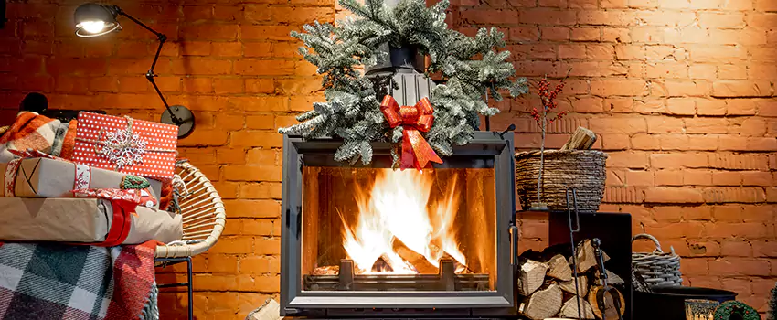 Travis Industries Linear Gas Fireplace Installation in Danville, Illinois