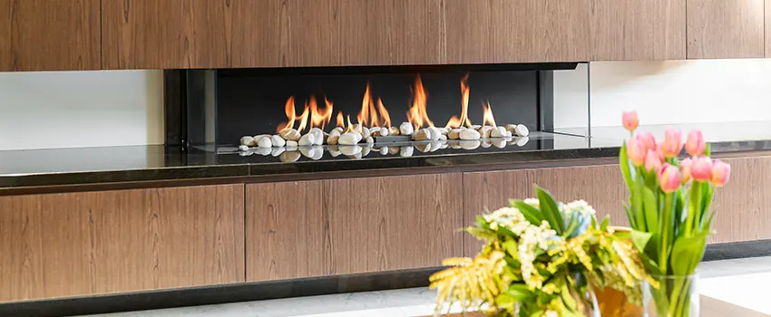Double-height Fireplace Design Refurbishment in Danville, Illinois